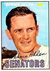 1967 Topps Baseball Cards      118     Bernie Allen
